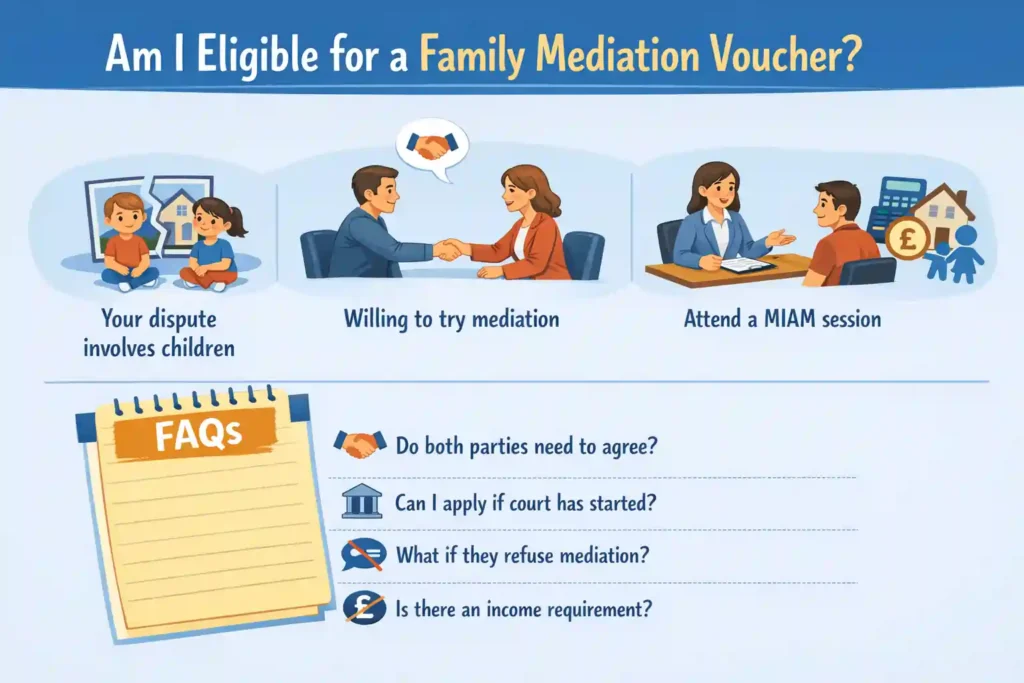 Am I Eligible for a Family Mediation Voucher Camborne?