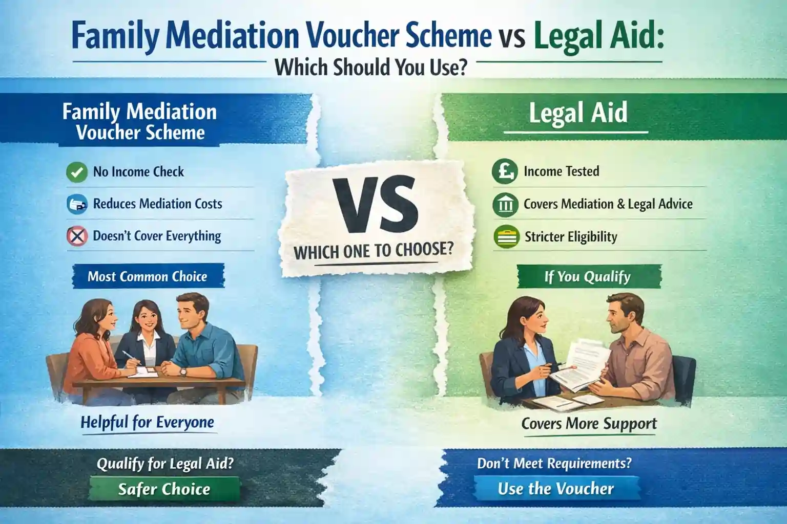 Family Mediation Voucher Scheme vs Legal Aid: Which Should You Use Camborne?