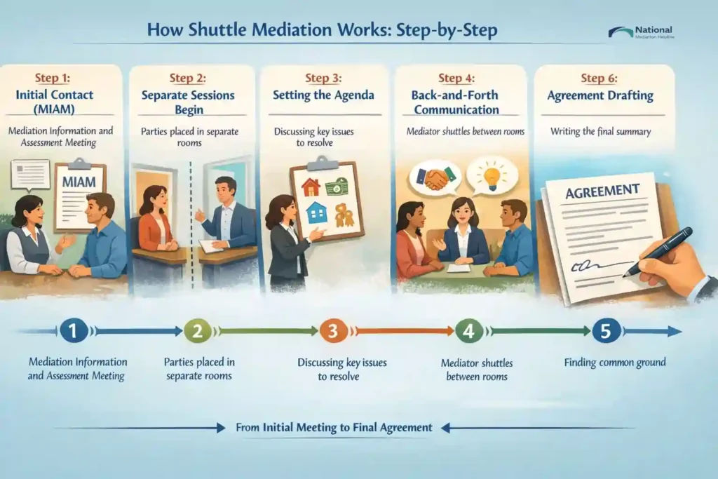 How Shuttle Mediation Works: Step-by-Step Camborne